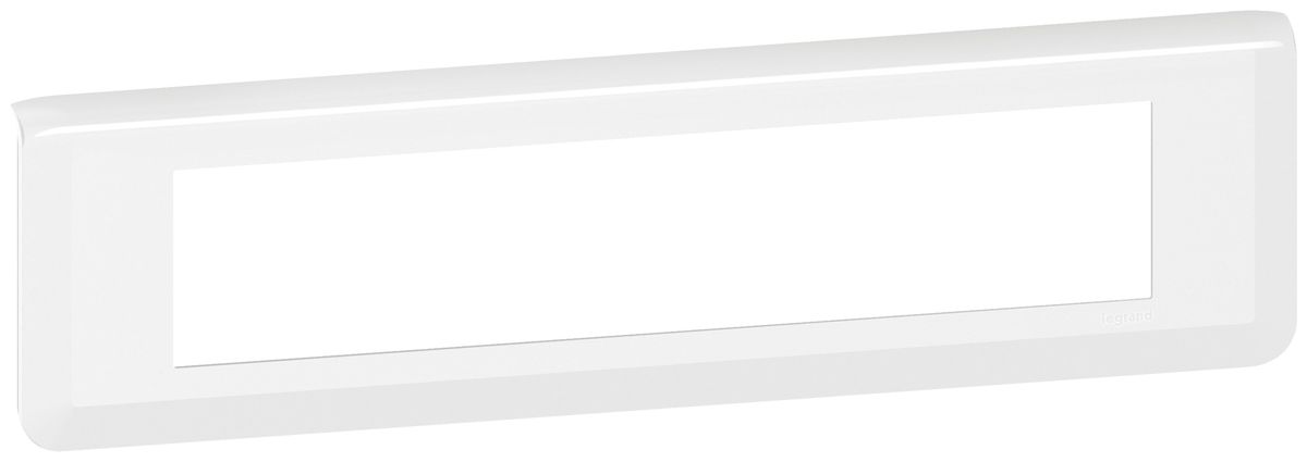 Abdeckrahmen MOS 1×10 Module horizontal weiss