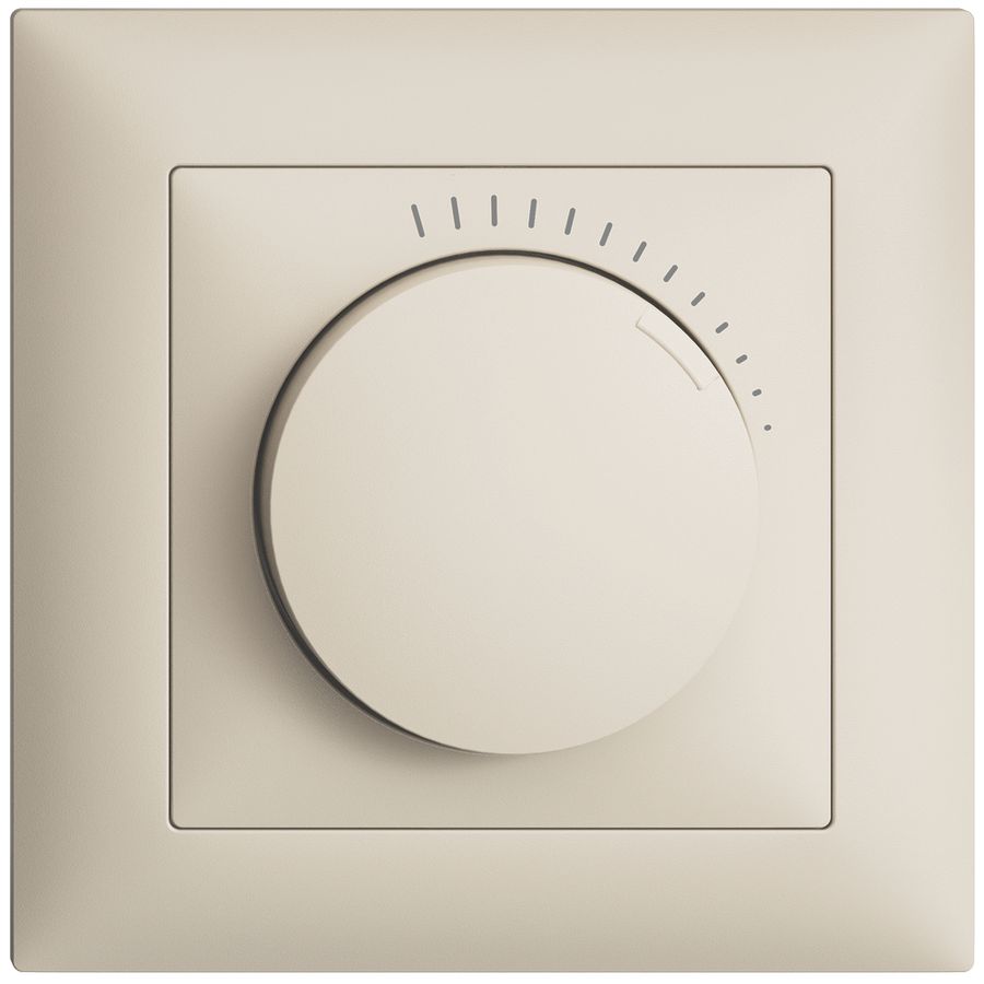 Kit de recouvrement ENC EDUE, p.régulateur de vitesse 88×88mm, crema