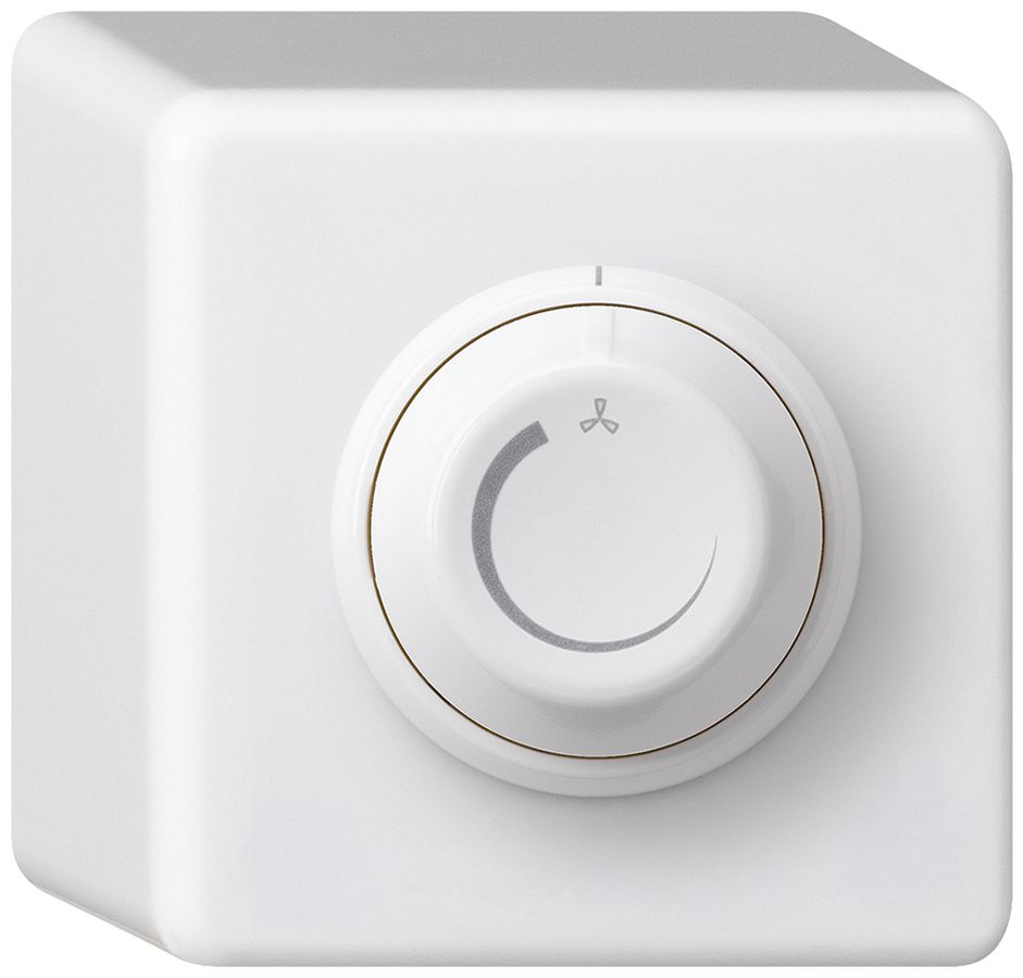 Régulateur de vitesse AP blanc basico 25…600VA