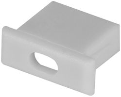 Elemento terminale LDV PF02/EC/H, per profilo a U PF02, 2 pezzi con ingresso, gr