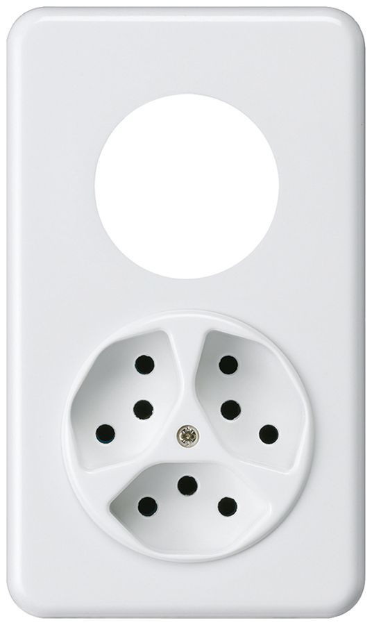 UP-Kombination basico 2×1 leer +3×Typ 13 weiss