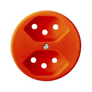 Frontset FH zu Steckdose 2×T13 orange
