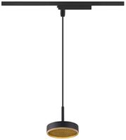 Luminaire suspendu LED SLV GRIP FLAT 16W 400lm 2700…3000K VAR Ø140mm noir