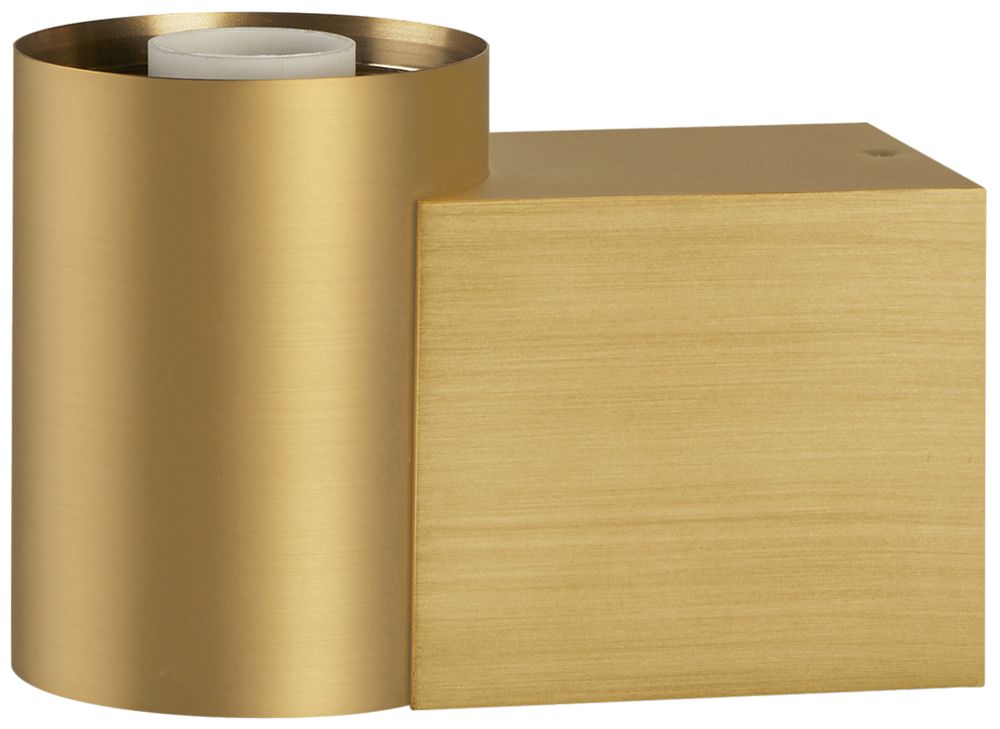 Wandleuchte SLV VARYT E14 1×6W IP44 DIM 119×60×80mm Messing