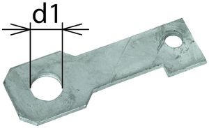 Anschlussbügel DEHN/elvatec SE AB EXFS IF3 G 33 gerade