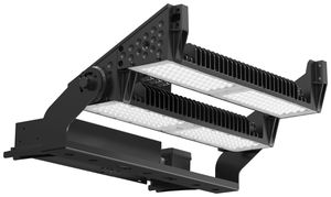Proiettore LED DOTLUX HLFsport 800W 104100lm 4000K IP66 131×34° 1-10V nero
