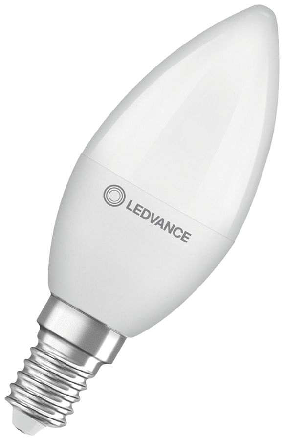 Lampada LED LEDVANCE Classic B E14 4.9W 470lm 840 Ø37×96mm B11 opaco