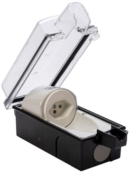 Presa AP 1×T13 IP44 dispositivo di chiusura