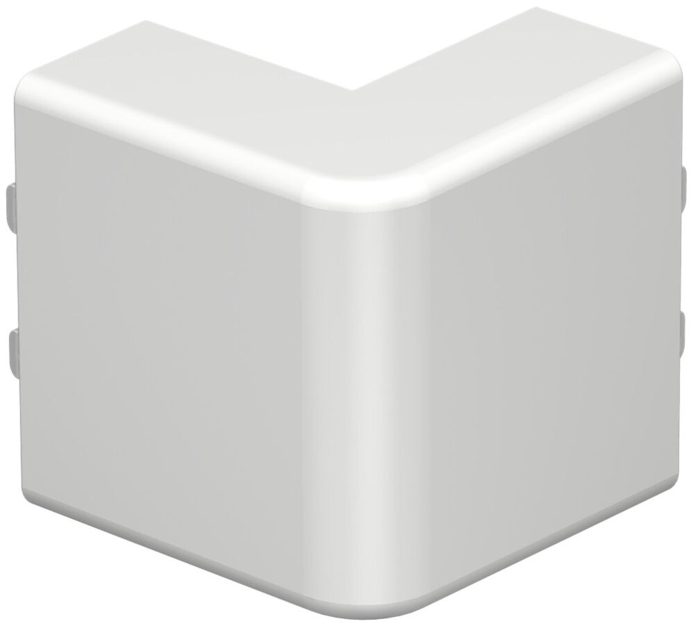 Angle extérieur Bettermann pour canal d'installation WDK blanc pur 20×50mm