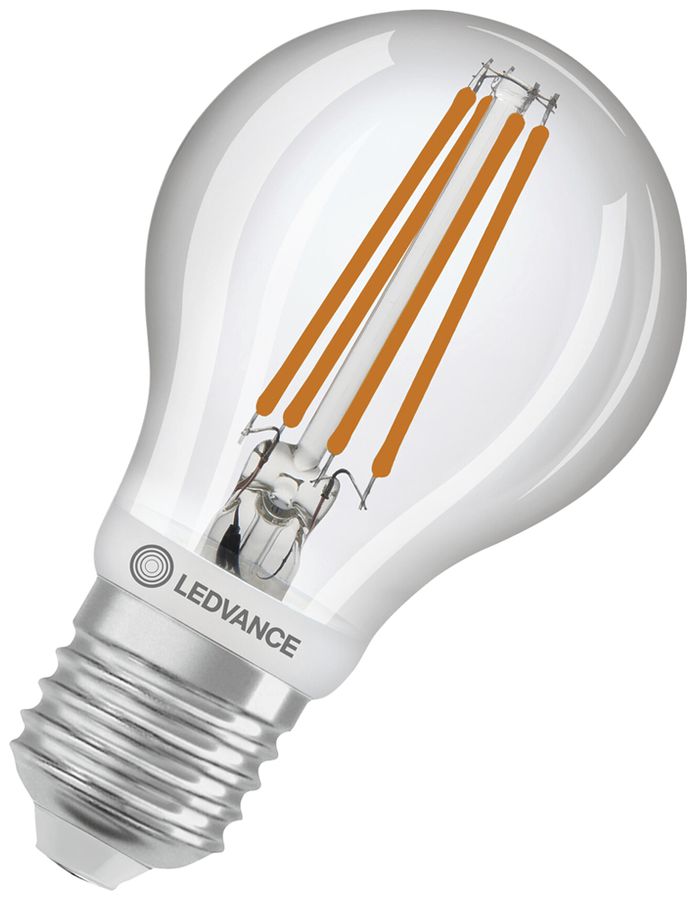 Lampe LED LEDVANCE CLASSIC A E27 7.3W 806lm 2700K Ø60×116mm type A clair HF SEN