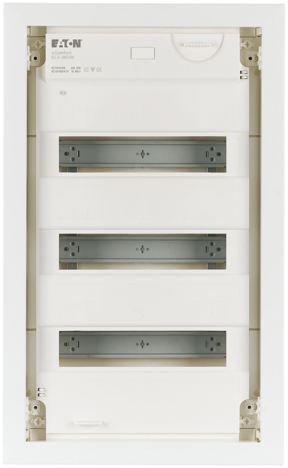 Hohlwandverteiler ETN 3-reihig