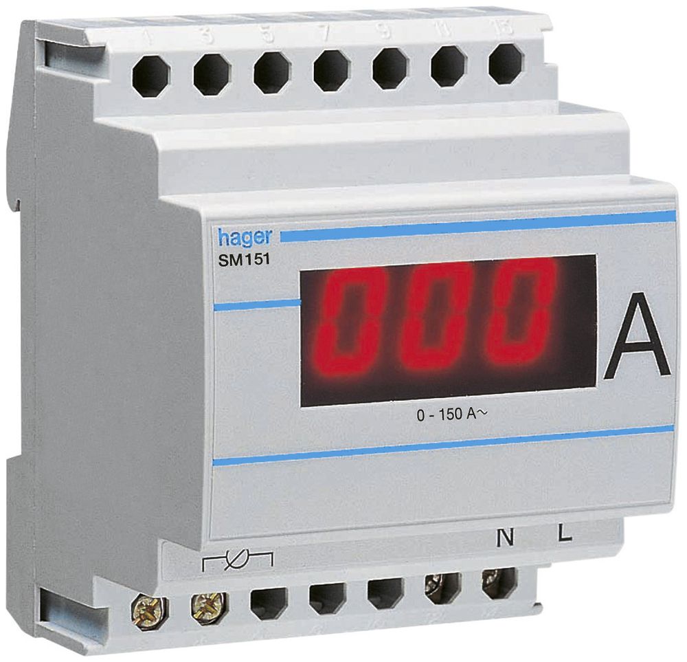 Amperometro INS Hager 0…150A, senza trasformatore