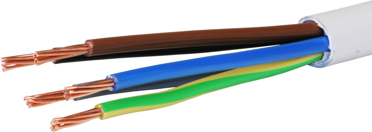 Câble d'installation FE0 5×10mm² 3LNPE gris Dca