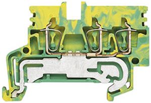 Borne de protection Weidmüller ZPE 2.5N/3AN à ressort 2.5mm² vt-jn