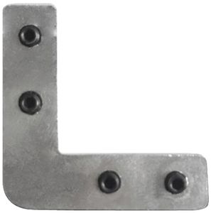 L-Verbinder DOTLUX V11 Aluminium 31×31×2mm 4er Set