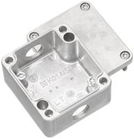 Metallgehäuse Weidmüller K01 1M16AB CSS 58×64×34mm unbehandelt Neoprendichtung