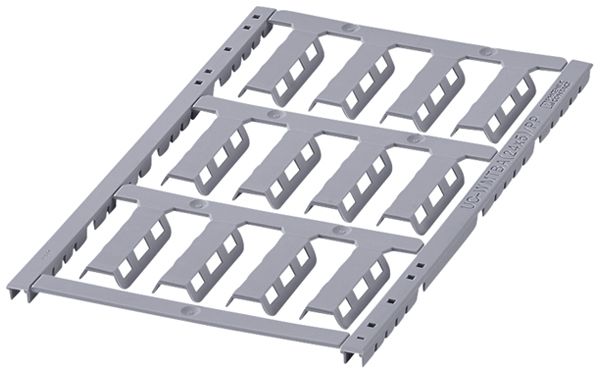 Kabelmarker PX UC-WMTBA (24X5)/PP SR 24×5mm 12 Stück silber