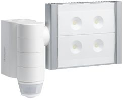 Proiettore LED automatico Hager 200/360° bianco