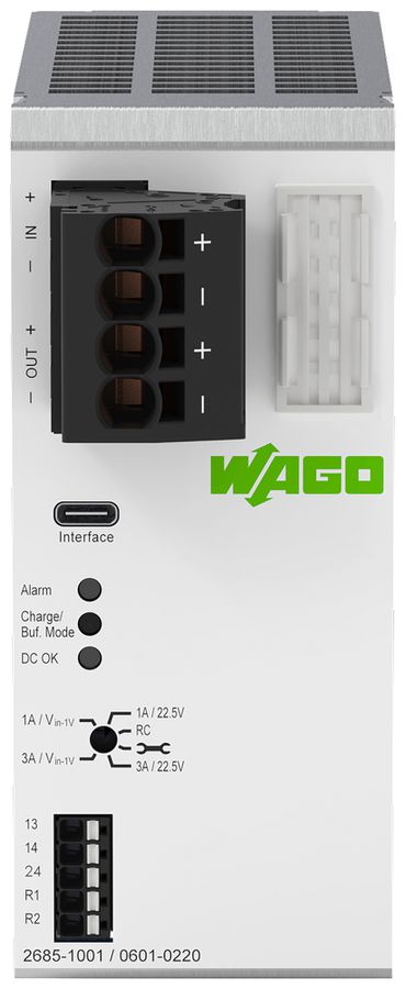 Alimentation INC WAGO tension alimentation 23.5…29V tension de sortie 22…28V 20A