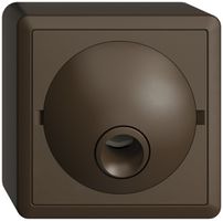 AP-Anschlussdose EDIZIOdue 8L für Rufleuchte, coffee