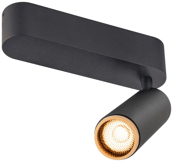 Spot LED SLV GRIP SPOT M 14W 1450lm 2700K WB VAR 183×147×106mm noir