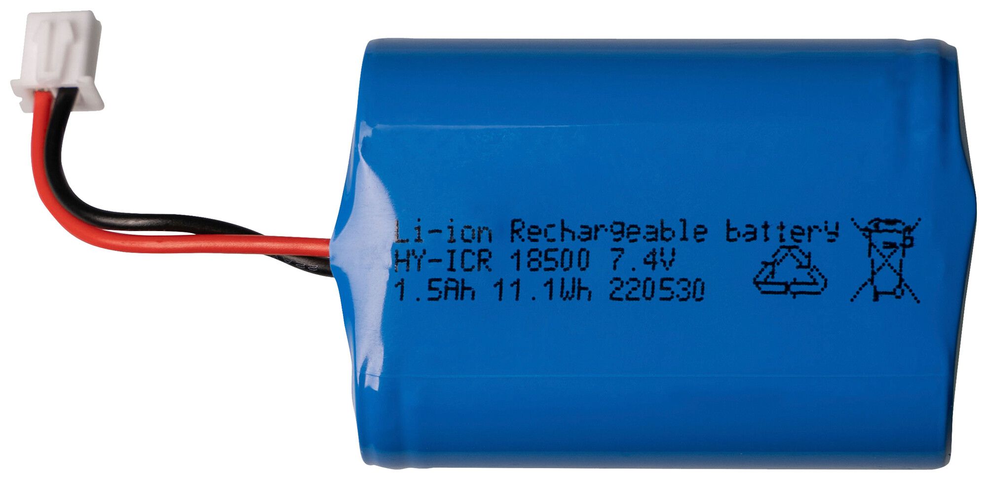 Ersatzakku DOTLUX für LED-Leuchten FLASHwall/FLASHground, 7.4V DC 1500mAh Li-Ion