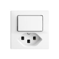 Combinazione 3/1L+T23 16A EDIZIOdue bianco