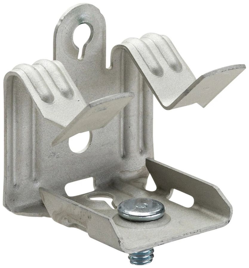 Flanschträger Caddy Gewindestift M6×11mm Flansch 21…28mm, Federstahl ARMOUR