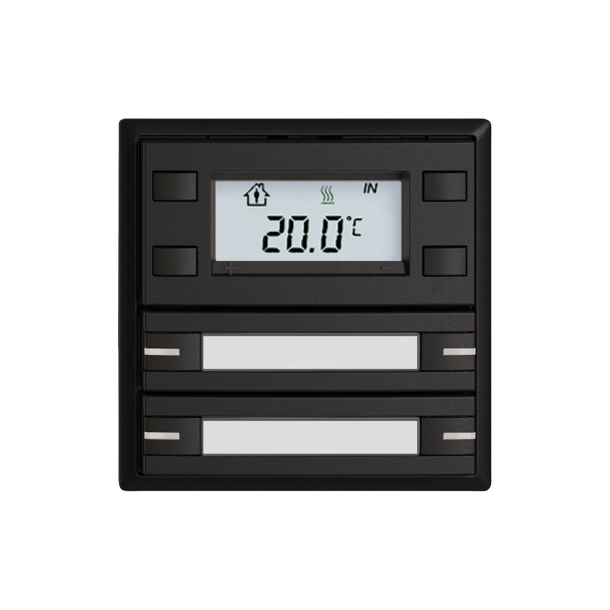 RTH-Taster EDIZIO.liv SNAPFIX® m.RGB-LED Pap.4×Taste 1-Tbed.sz