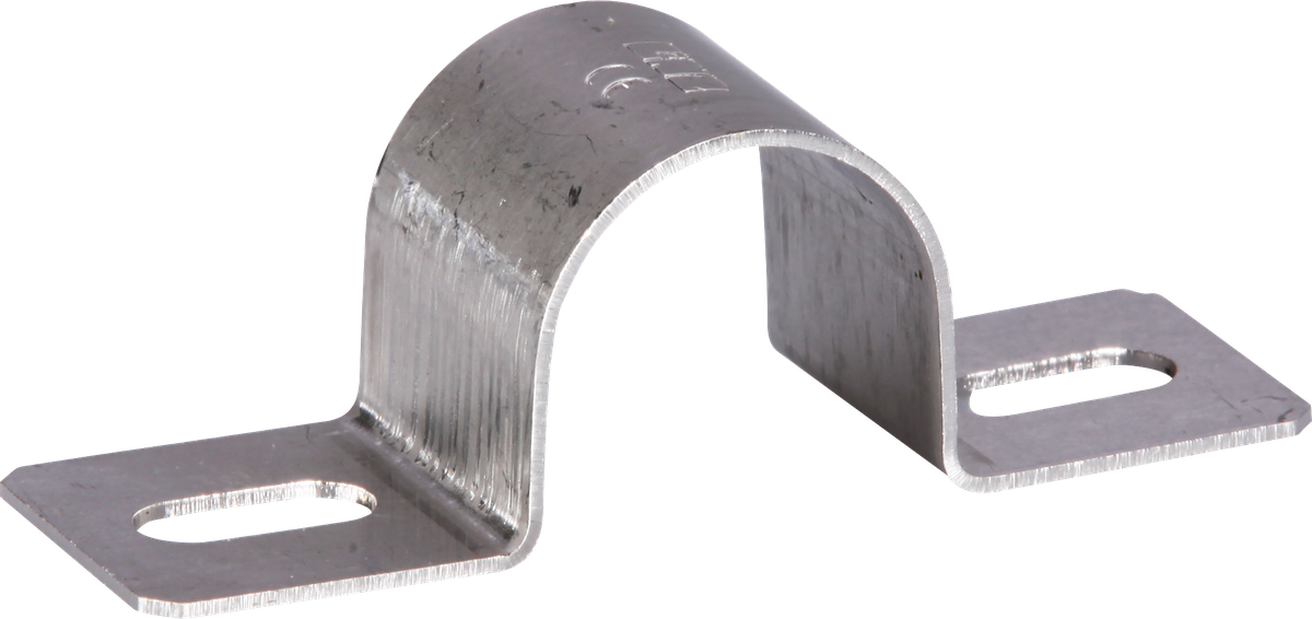 Brida a due lobi M25 acciaio inossidabile A4