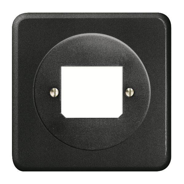 UP-Frontset ADSL TT/3×RJ schwarz FH ITplus