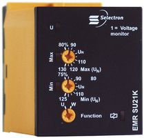 Relais surv.tension EMR SU21K 2C, 1 phase, 36VDC