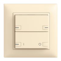 Set frontale INC EDIZIOdue zepAIR ON/OFF 1C senza desig.c.LED vanille