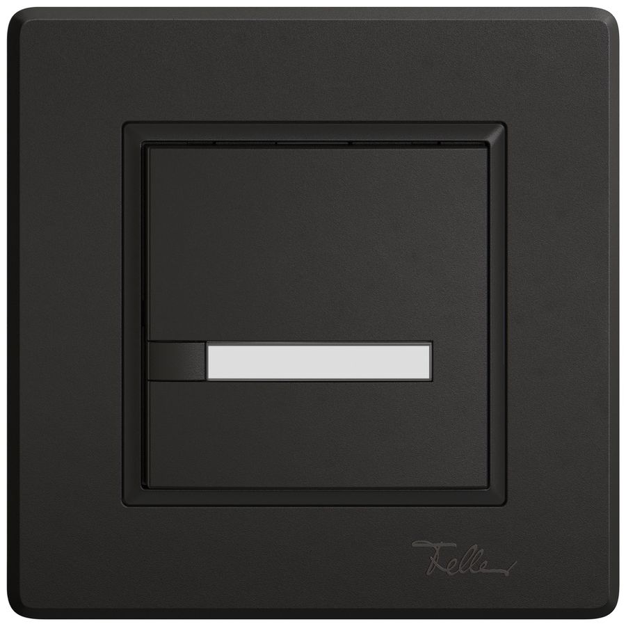 UP-Universaltaster EDIZIO.liv UNI SNAPFIX® 12…48V o.LED 1× 1-Tbed.Pap.sz