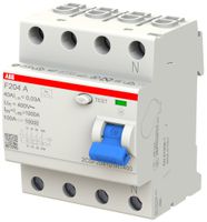 Fehlerstromschutzschalter ABB 30mA 40A 3P+N F204A-40/0.03