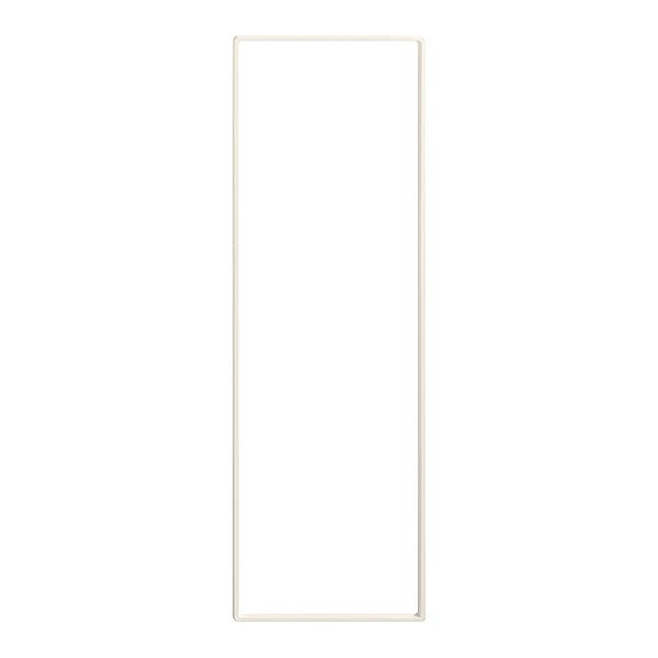 Cadre complémentaire EDIZIOdue prestige 4×1 blanc