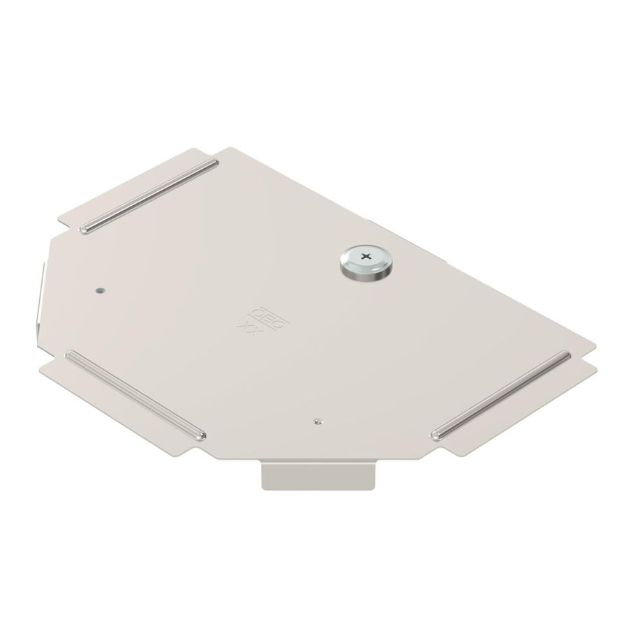 Deckel BET RTD zu T-Stück 100mm Edelstahl A4 blank