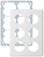 UP-Kopfzeile basico 3×2 weiss