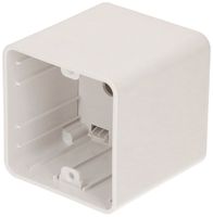 AP-Gehäuse MAX HAURI 1×1 65×65×65mm weiss