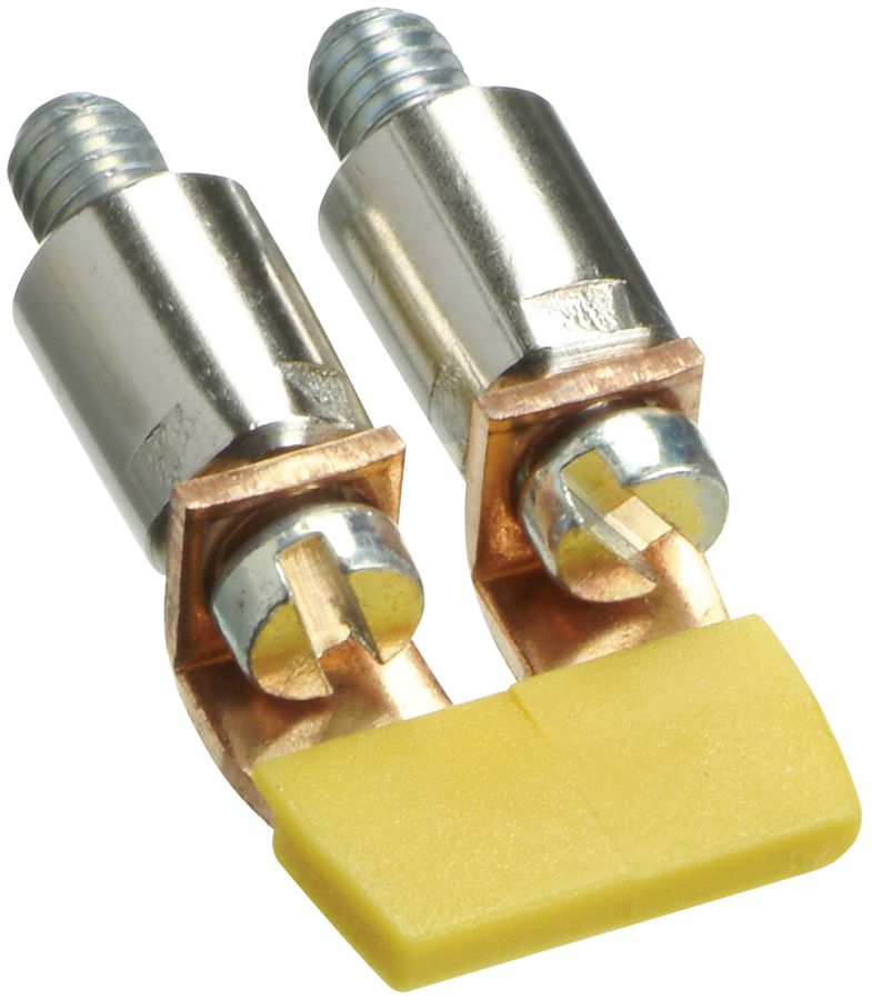 Connexion transversale Hager 2×4mm² isolé à vis pour KXA04LH/KXA04NH