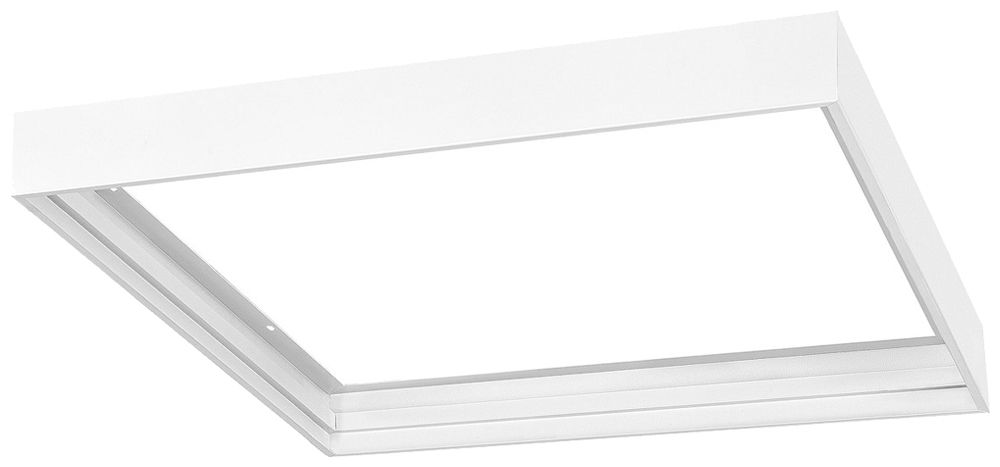 Anbaurahmen SLV PANEL 600 Stahl 600×600×63mm weiss