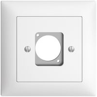 Kit di montaggio INC per presa XLR EDIZIOdue bianco