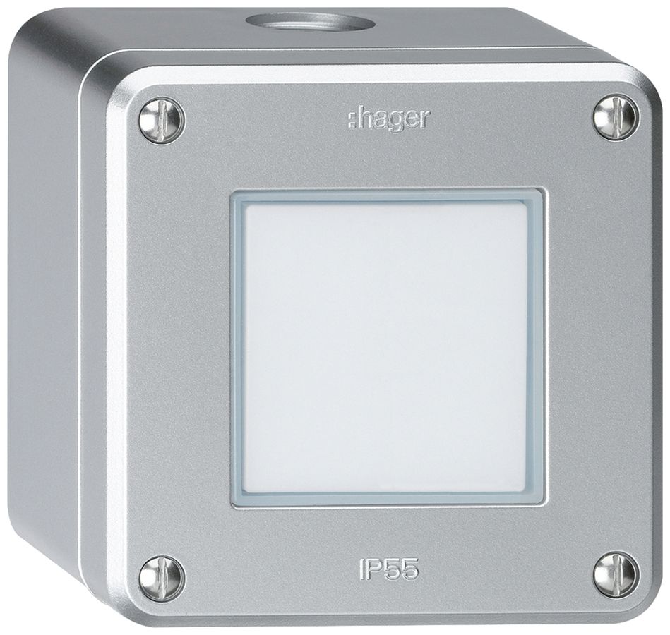 AP-Drucktaster robusto IP55 2P aluminium