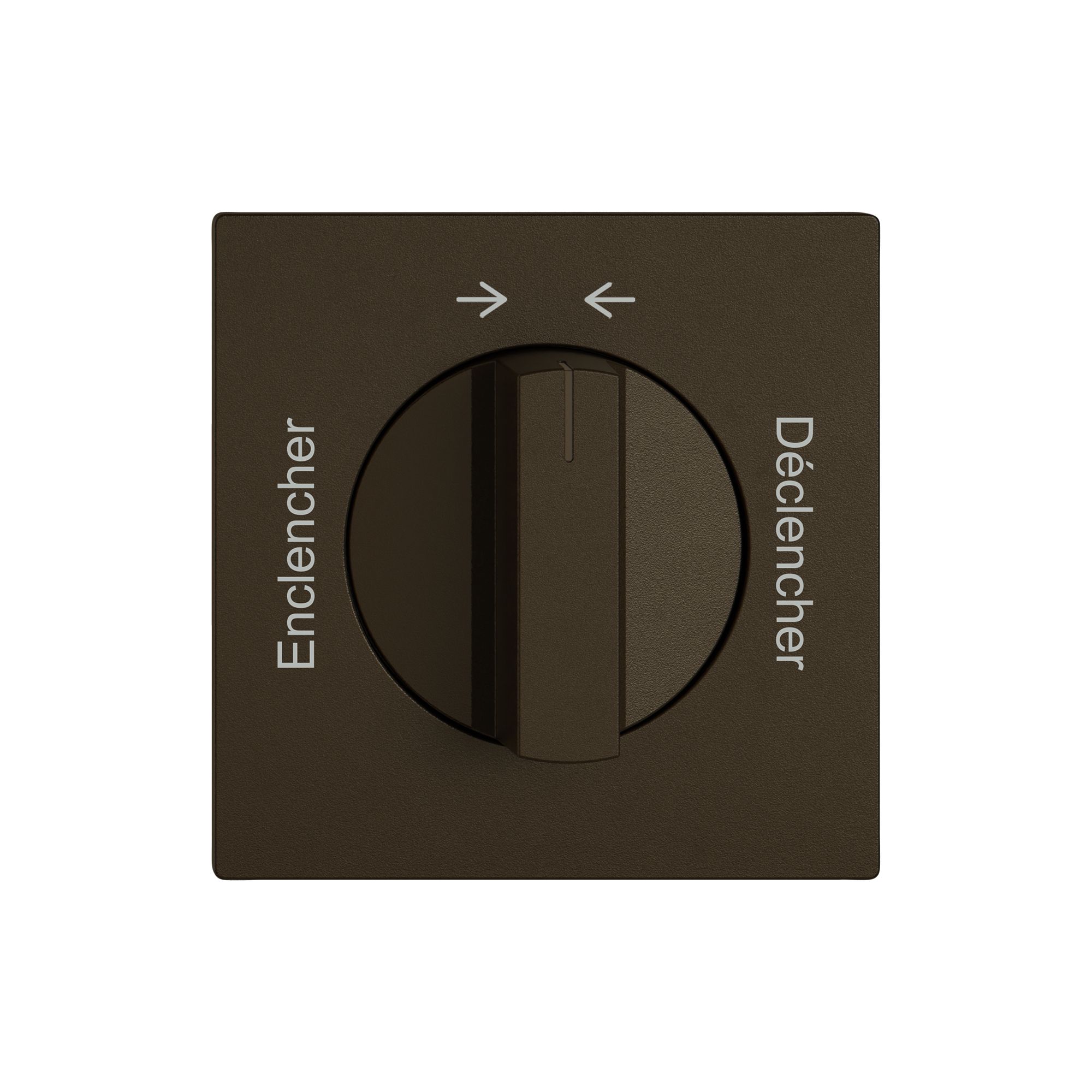 Montageset EDIZIO.liv SNAPFIX® f.Schwenktaster m.Griff Encl.→ ← Décl.br