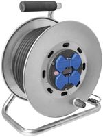 Avvolgicavo STERO LOOP grd.1 4×T13 50m TD3×1.5mm² argento/grigio