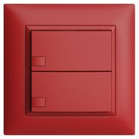 UP-KNX-Taster RGB EDUE FMI, 250mW, o.LED, 2×Taste, 1×Tastenb., ber