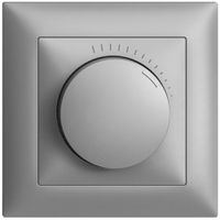 Régulateur de vitesse ENC EDUE 230VAC, 1 phase, 20…400VA, 88×88mm, silver