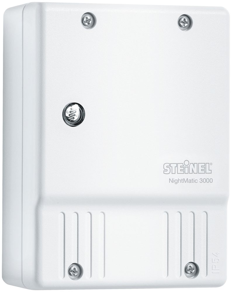 Interrupteur crépusculaire AP Steinel NightMatic 3000 Vario COM1, blanc