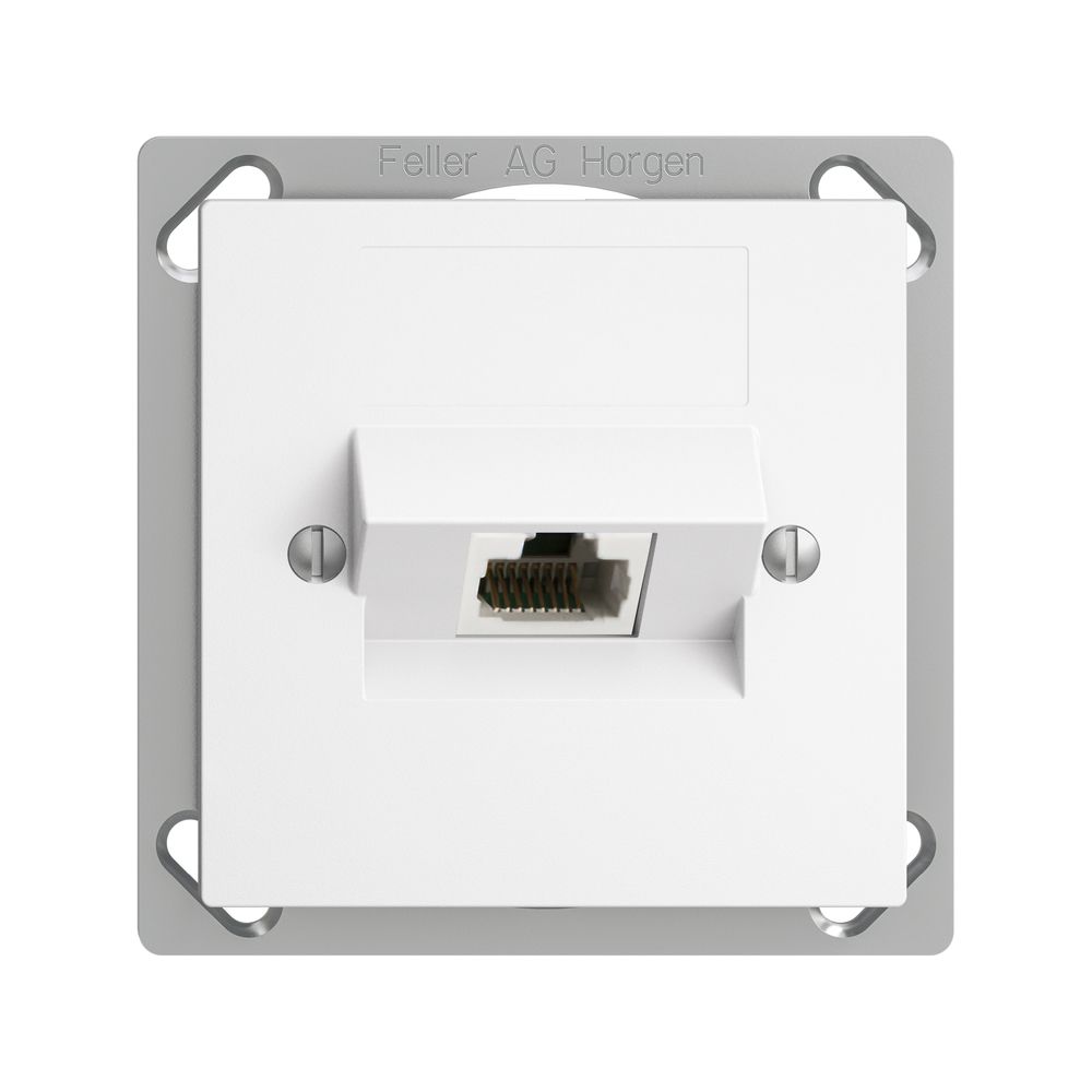 EB-Dose 1×RJ45/u 8P ITplus EDIZIOdue weiss