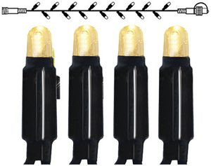 Lichterkette System 24 Extra, 10m, schwarz, 2.1W, 98 LED, warmweiss